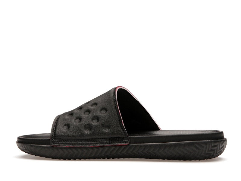 Jordan Play Slide Black University Red