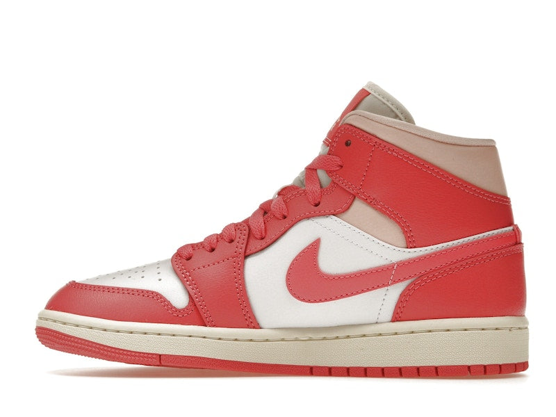 Jordan 1 Mid Strawberries and Cream (Women's)