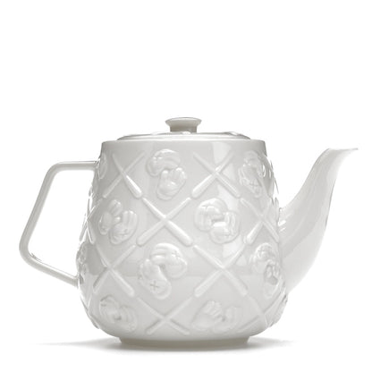 KAWS Ceramic Teapot White
