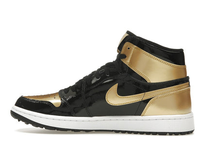 Jordan 1 Retro High Golf Patent Gold Toe