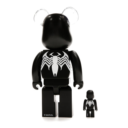 Bearbrick x Marvel Spider-Man Black Costume 100% & 400% Set