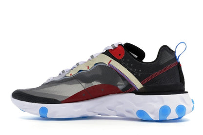 Nike React Element 87 Dark Grey Photo Blue