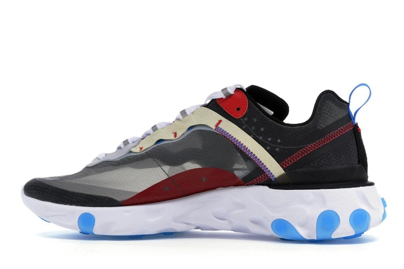 Nike React Element 87 Dark Grey Photo Blue