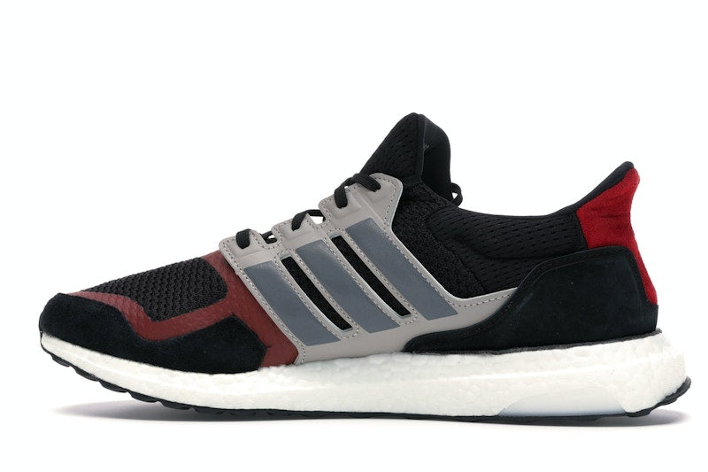 adidas Ultra Boost S&L Black Grey Power Red