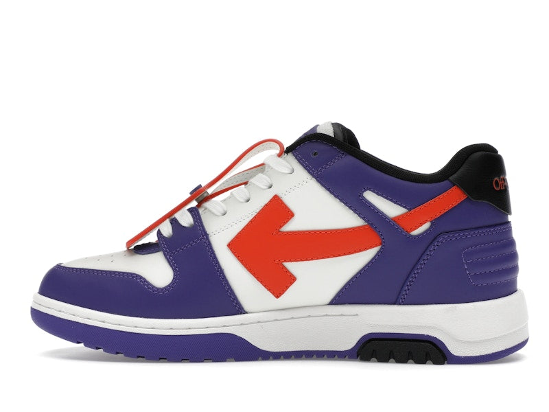 OFF-WHITE Out Of Office OOO Low Tops White Purple Orange