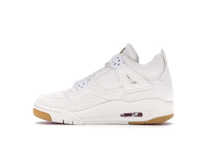 Jordan 4 Retro Levi's White (GS) (Levi's Tag)