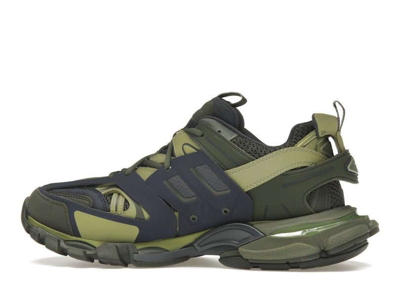 Balenciaga Track Green Navy Yellow