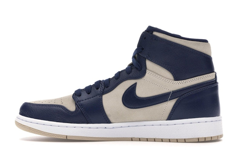 Jordan 1 Retro Premium Midnight Navy Light Cream (Women's)