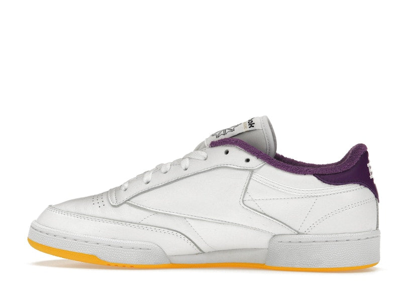 Reebok Club C 85 Eric Emanuel White Purple Yellow