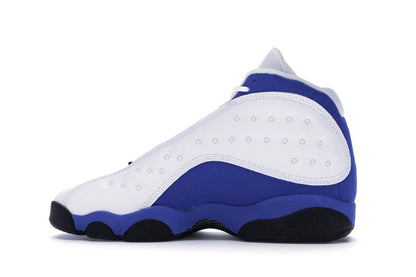 Jordan 13 Retro White Hyper Royal Black (GS)