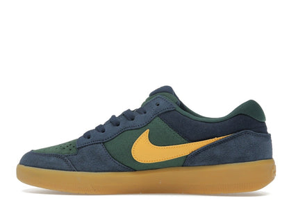 Nike SB Force 58 Midnight Navy Fir Gum Light Brown University Gold