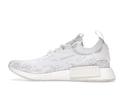 adidas NMD R1 Primeknit Cloud White Glitch Camo