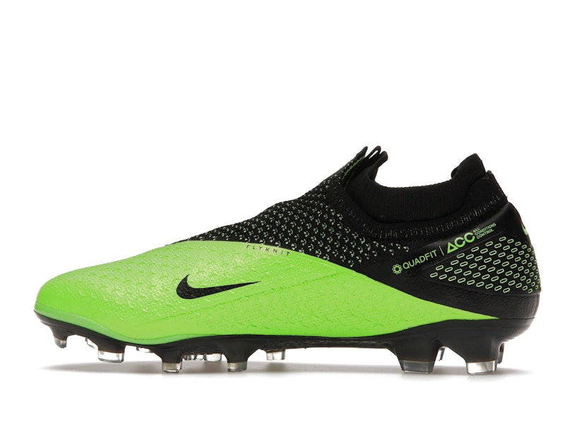 Nike Phantom Vision 2 Elite Dynamic Fit FG Black Green Strike