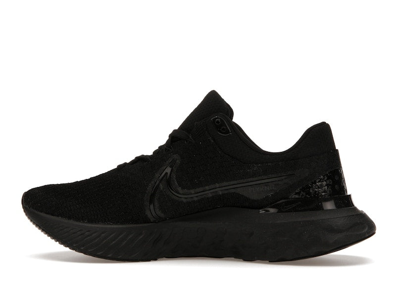 Nike React Infinity Run Flyknit 3 Triple Black