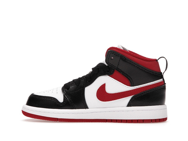 Jordan 1 Mid Gym Red Black White (PS)