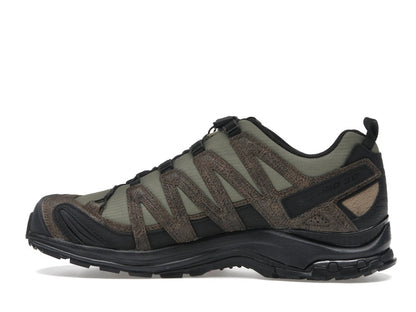 Salomon XA Pro 3D Distressed Leather Dark Earth Black