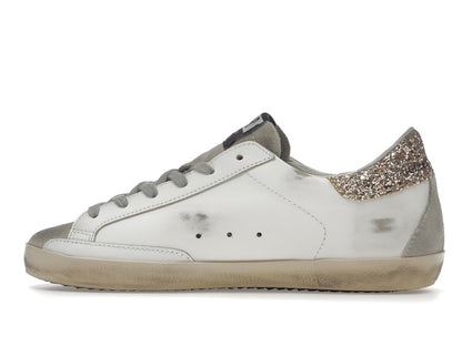 Golden Goose Super-Star White Red Glitter (Women's)