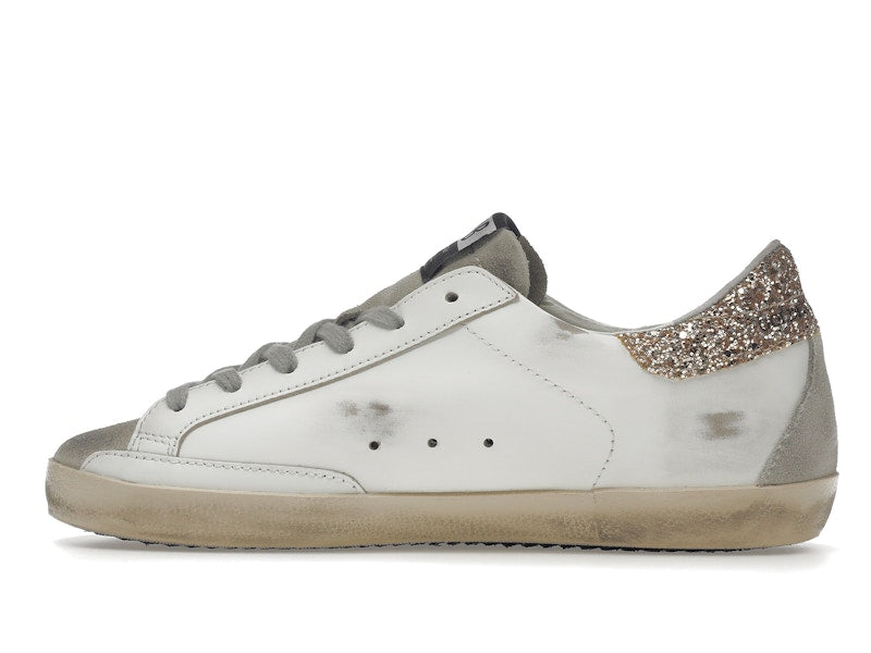 Golden Goose Super-Star White Red Glitter (Women's)