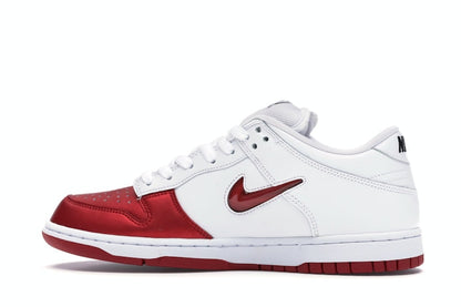 Nike SB Dunk Low Supreme Jewel Swoosh Red