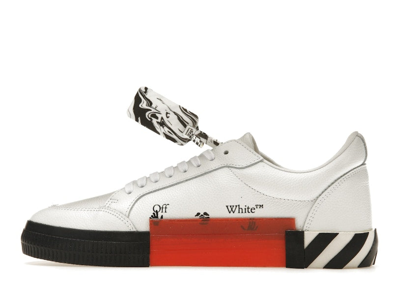 OFF-WHITE Vulc Low Leather White White Black