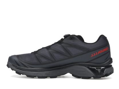Salomon XT-6 JJJJound Black Fiery Red