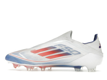 adidas F50 Elite Laceless FG Cloud White Solar Red Lucid Blue