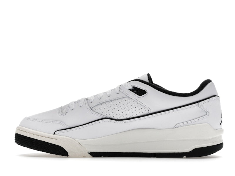 Jordan Flight Court White Sail Black