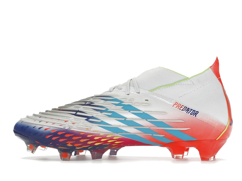 adidas Predator Edge.1 FG White Solar Yellow Power Blue