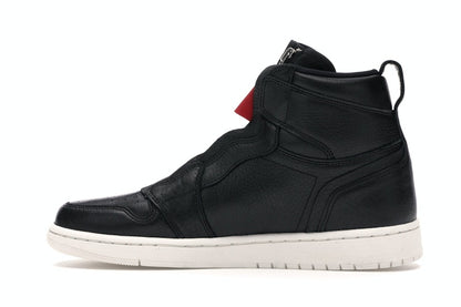Jordan 1 Retro High Zip Black Gym Red Phantom (Women's)