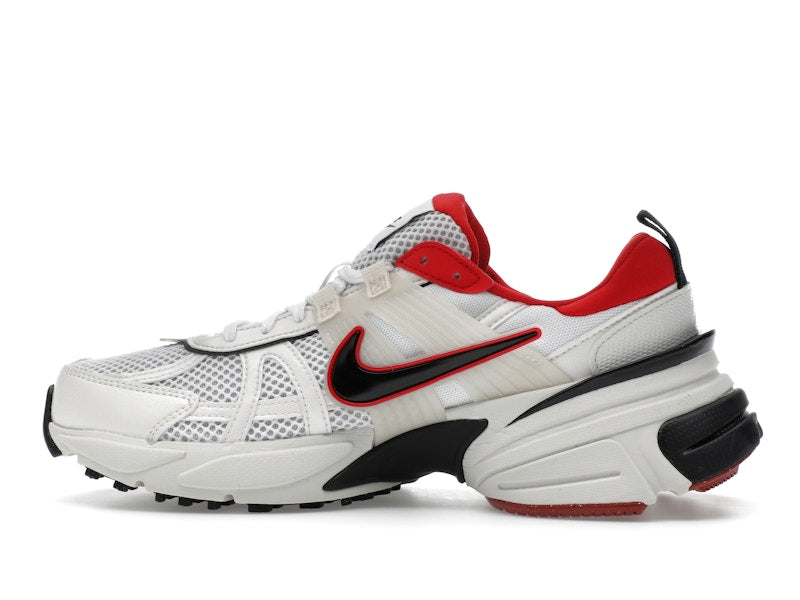 Nike V2K Run Metallic White University Red