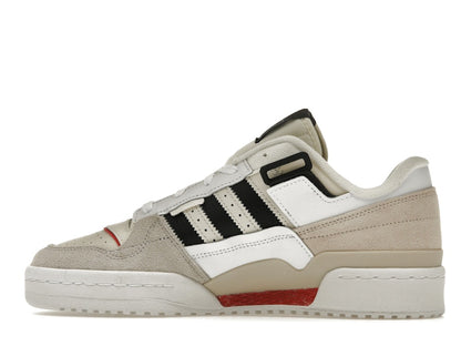 adidas Forum Exhibit Low White Vivid Red