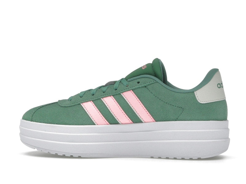 adidas VL Court Bold Preloved Green Pink Spark Ivory (Women's)