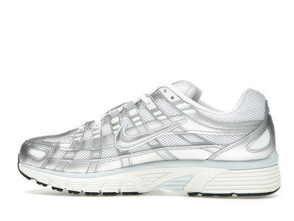 Nike P-6000 White Blue Tint Sail Metallic Silver (Women's)