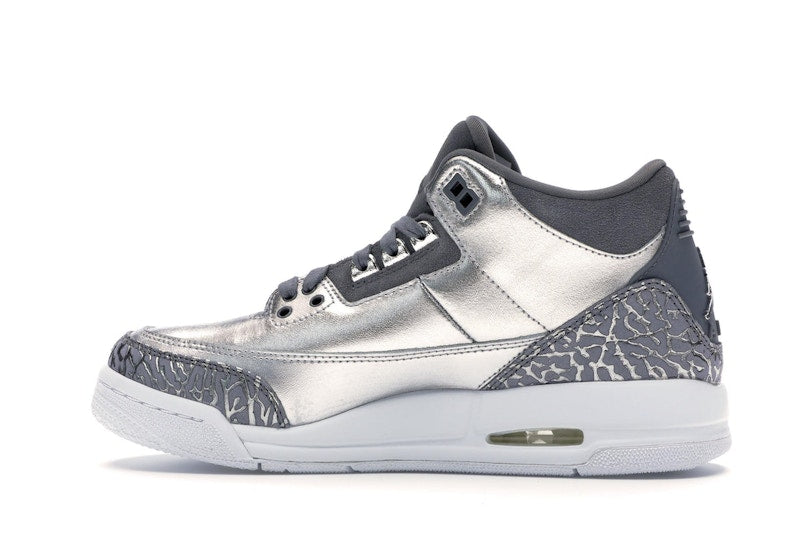 Jordan 3 Retro Premium Heiress Metallic Silver (GS)