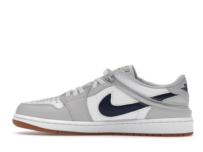 Jordan 1 Low EasyOn White Neutral Grey Gum Midnight Navy