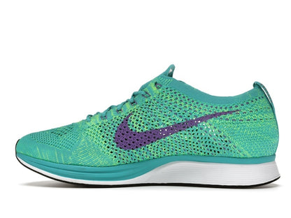 Nike Flyknit Racer Sport Turquoise Hyper Grape