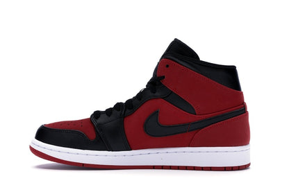 Jordan 1 Mid Gym Red Black