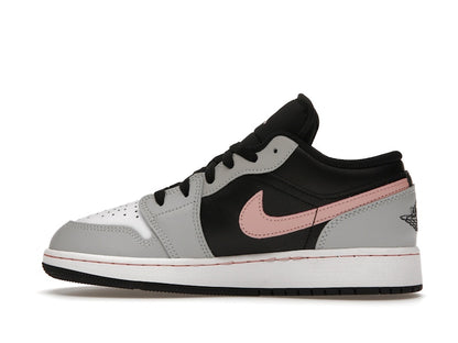 Jordan 1 Low Black Grey Pink (GS)