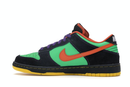 Nike SB Dunk Low Green Spark Hoop Orange