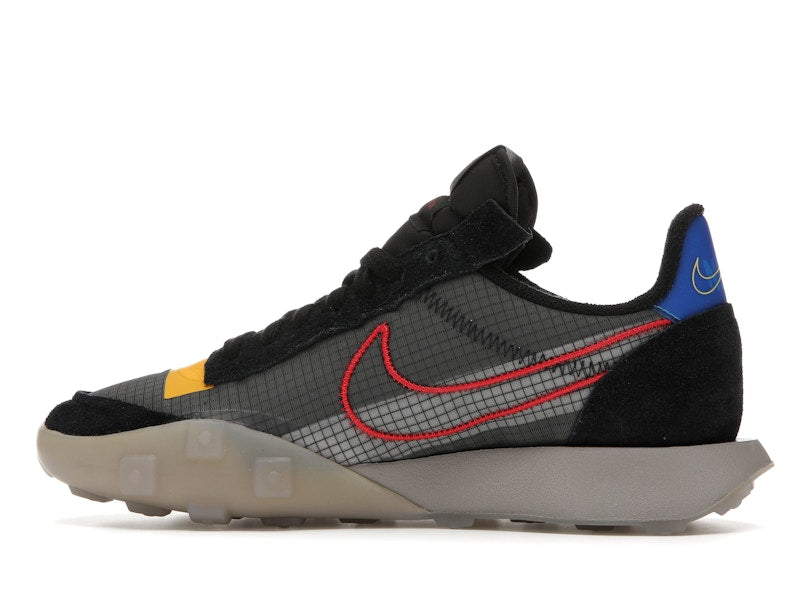 Nike Waffle Racer 2X Black Solar Flare University Red (Women's)