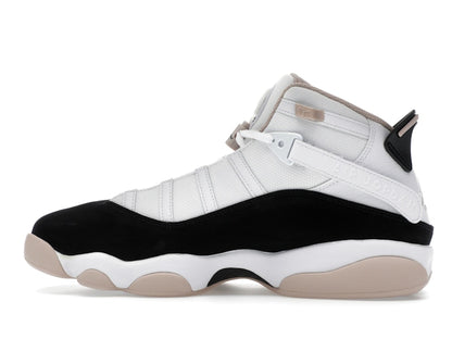 Jordan 6 Rings White Fossil Stone Black