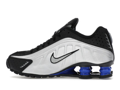 Nike Shox R4 Metallic Silver Black Racer Blue (Women's)