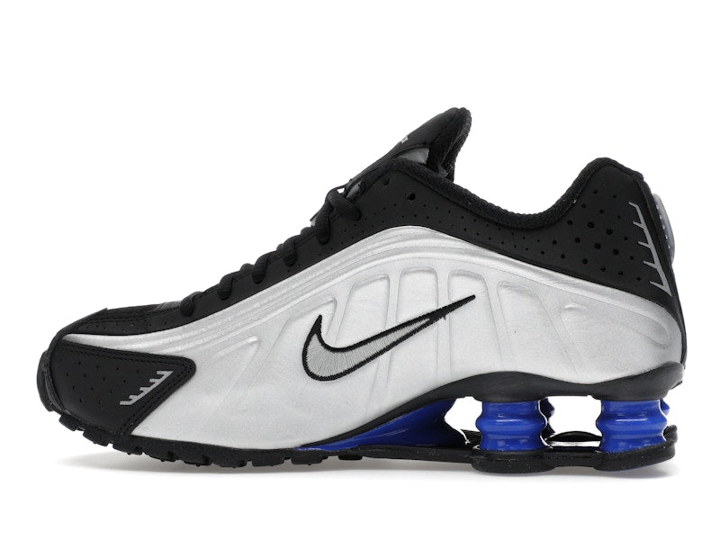 Nike Shox R4 Metallic Silver Black Racer Blue (Women's)