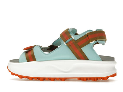 Gucci Colour Block Platform Sandal White Blue Orange (Women's)
