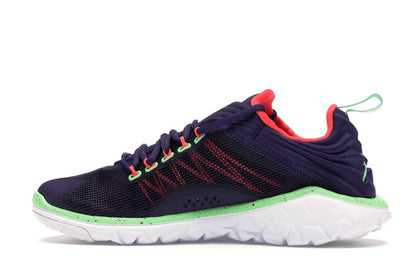 Jordan Flight Flex Trainer Ink/Lt Psn Green-Infrrd 23-White
