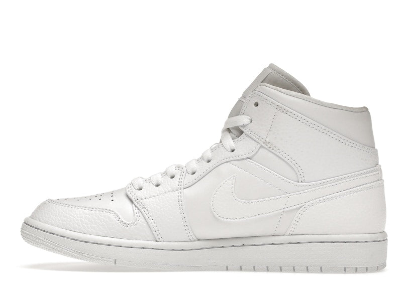Jordan 1 Mid Triple White 2.0 (2020)