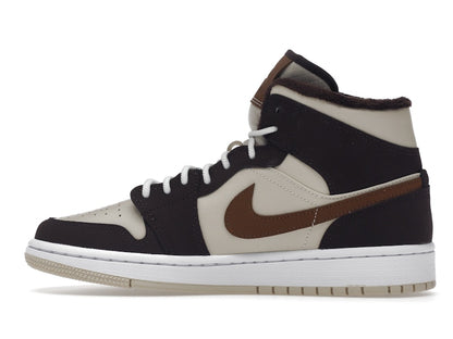 Jordan 1 Mid SE Brown Basalt Oatmeal (Women's)