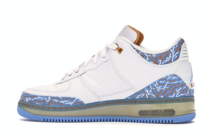 Jordan AJF 3 White University Blue Sunset