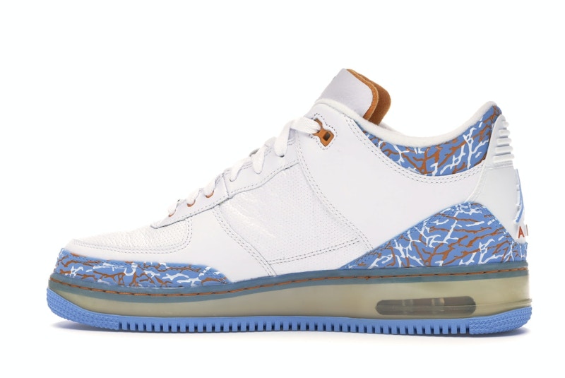 Jordan AJF 3 White University Blue Sunset