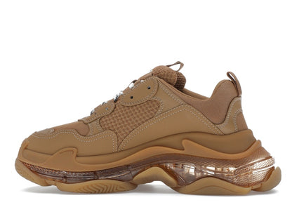 Balenciaga Triple S Clear Sole Light Camel (Women's)